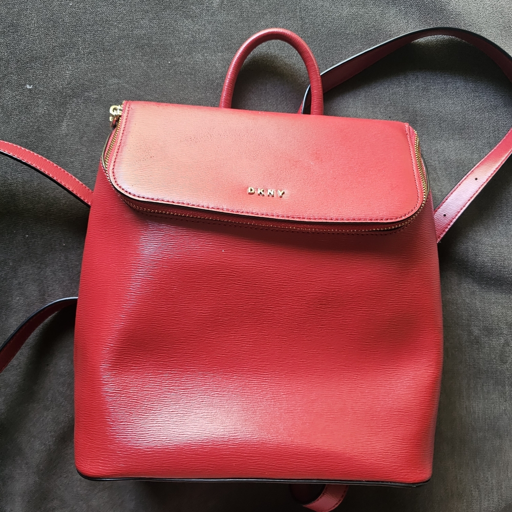 DKNY Bold Red Backpack